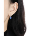 A41814 elegant pearl rhinestone pineapple design s925 sterling silver stud earrings