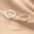 A32087 s925 sterling silver trendy simulateddiamondring