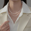 A38193 s925 sterling silver vintage design elegant necklace