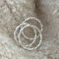 A38817 sterling silver simple ring