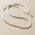 A39327 s925 sterling silver simple design necklace