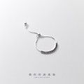 A34379 s925 sterling silver black simulateddiamondring