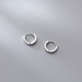A35616 s925 sterling silver simple cute small trendy fashion chic earrings