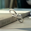 A42654 sterling silver unique fashion vintage design braided ring