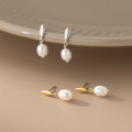 A42841 s925 sterling silver geometric circle stud fashion earrings