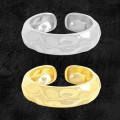 A45092 adjustable sterling silver s925 ring