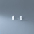 A33747 s925 sterling silver trendy cute earrings