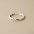 A44158 s925 sterling silver elegant simple ring