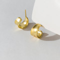 A38749 s925 sterling silver stud trendy design elegant earrings