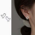 A35555 s925 sterling silver sweet chic earrings