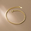A42926 s925 silver charm elegant simple trendy square geometric bracelet