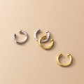 A35450 s925 sterling silver clipon simple fashion chic cute earrings