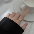 A34359 s925 sterling silver bar ring