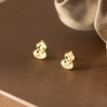 A45218 s925 sterling silver trendy sweet stud earrings
