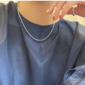 A37683 fashion sterling silver accessory simple choker necklace