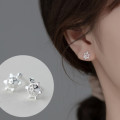 A35472 s925 sterling silver cute small earrings