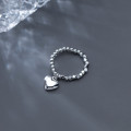 A35112 s925 sterling silver heart ring