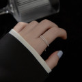 A36328 s925 sterling silver chain ring