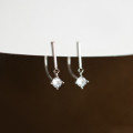 A37416 s925 sterling silver elegant rhinestone cute dainty earrings
