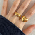 A38841 sterling silver simple ring