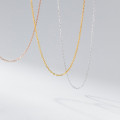 A42837 s925 sterling silver fashion unique simple elegant necklace