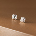 A45224 s925 sterling silver trendy sweet stud earrings