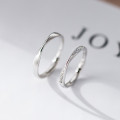 A45117 s925 sterling silver dainty simple fashion ring