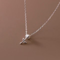A36900 s925 sterling silver sweet pearl gold necklace