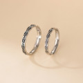 A45744 s925 sterling silver vintage dainty thai ring
