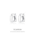 A35684 s925 sterling silver simple fashion dangle earrings