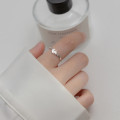 A36297 s925 sterling silver fishbone ring