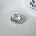 A32649 design rhinestone irregulars925 sterling silver ring