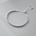 A38052 s925 sterling silver charm simple design bracelet