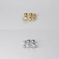 A36800 s925 sterling silver piercing rhinestone earrings