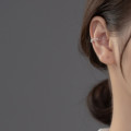 A37057 s925 sterling silver unique geometric hollowed clipon simple chic piercingM earrings