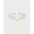 A41480 design cubic zirconia sterling silver s925 ring